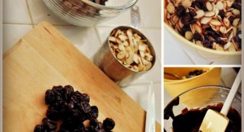 Almond Chocolate Cherry Clusters